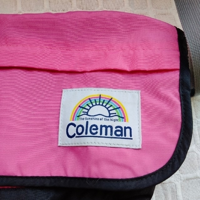 Coleman(コールマン)の（数回使用）Coleman　ショルダーバッグ　ピンク レディースのバッグ(ショルダーバッグ)の商品写真