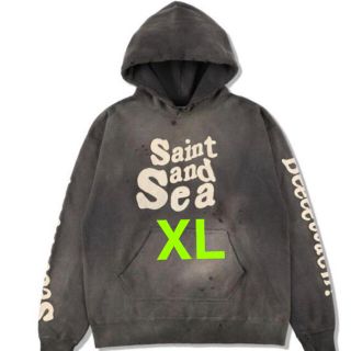 レディメイド(LADY MADE)のセントマイケル WIND AND SEA HOODIE BLACK XL(パーカー)