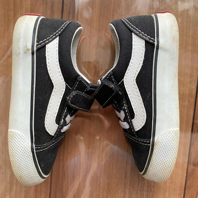 VANS(ヴァンズ)のオールドスクール　Old Skool  ヴァンズ　vans 黒　14cm キッズ/ベビー/マタニティのベビー靴/シューズ(~14cm)(スニーカー)の商品写真