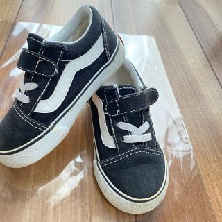 ヴァンズ(VANS)のオールドスクール　Old Skool  ヴァンズ　vans 黒　14cm(スニーカー)