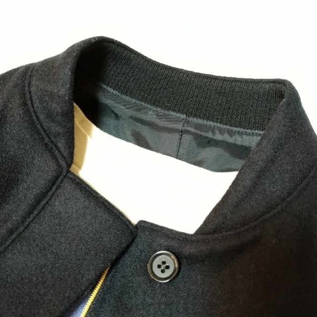 HUMAN WOMAN(ヒューマンウーマン)のArriveparis HUMANWOMAN ジャケット 羽織り MA1 濃紺 メンズのジャケット/アウター(ブルゾン)の商品写真