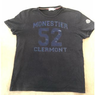 モンクレール(MONCLER)の国内正規品　モンクレール　Tシャツ　ネイビー　M(Tシャツ/カットソー(半袖/袖なし))