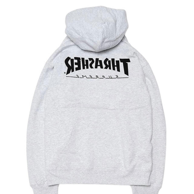 Supreme Thrasher Hooded Sweatshirt Grey - パーカー