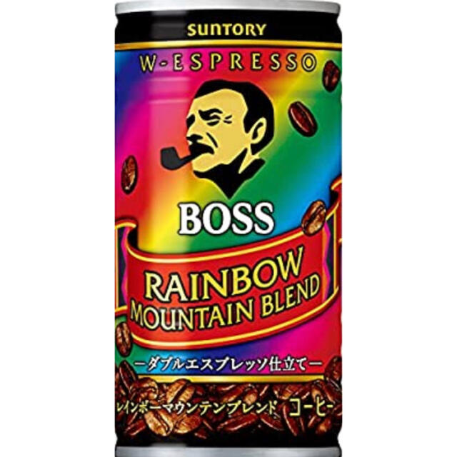 サントリー　BOSSレインボーマウンテン　3ケース90本