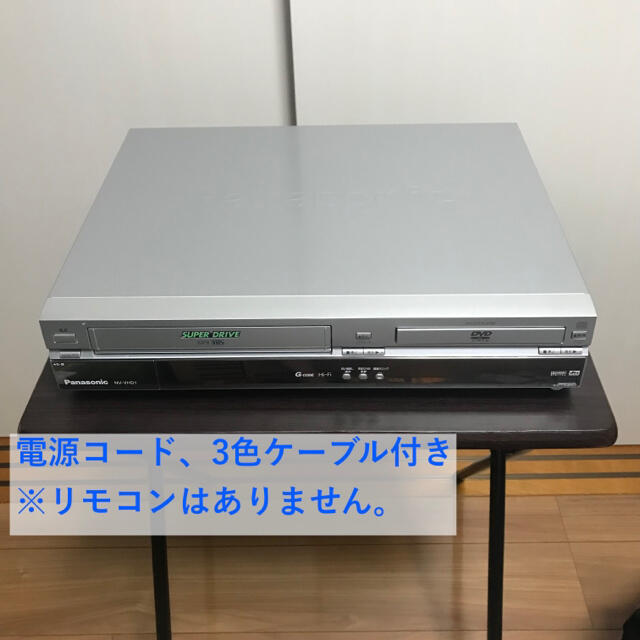 Panasonic(パナソニック)のPanasonic ビデオデッキ NV-VHD1 / VHS DVD 一体型 スマホ/家電/カメラのテレビ/映像機器(その他)の商品写真