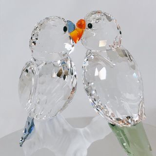 スワロフスキー(SWAROVSKI)の[新品未使用] SWAROVSKI スワロフスキー セキセイインコ 680627(置物)