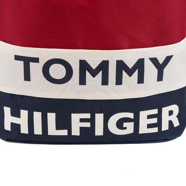 TOMMY HILFIGER(トミーヒルフィガー)のTOMMY HILFIGER バッグパックネイビー×ホワイト×レッド レディースのバッグ(リュック/バックパック)の商品写真