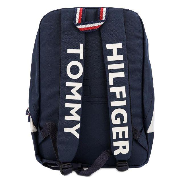 TOMMY HILFIGER(トミーヒルフィガー)のTOMMY HILFIGER バッグパックネイビー×ホワイト×レッド レディースのバッグ(リュック/バックパック)の商品写真