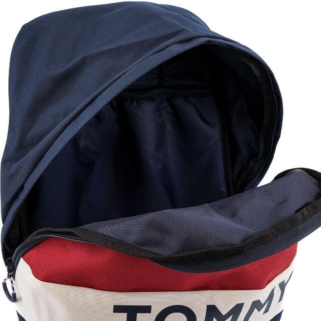 TOMMY HILFIGER(トミーヒルフィガー)のTOMMY HILFIGER バッグパックネイビー×ホワイト×レッド レディースのバッグ(リュック/バックパック)の商品写真