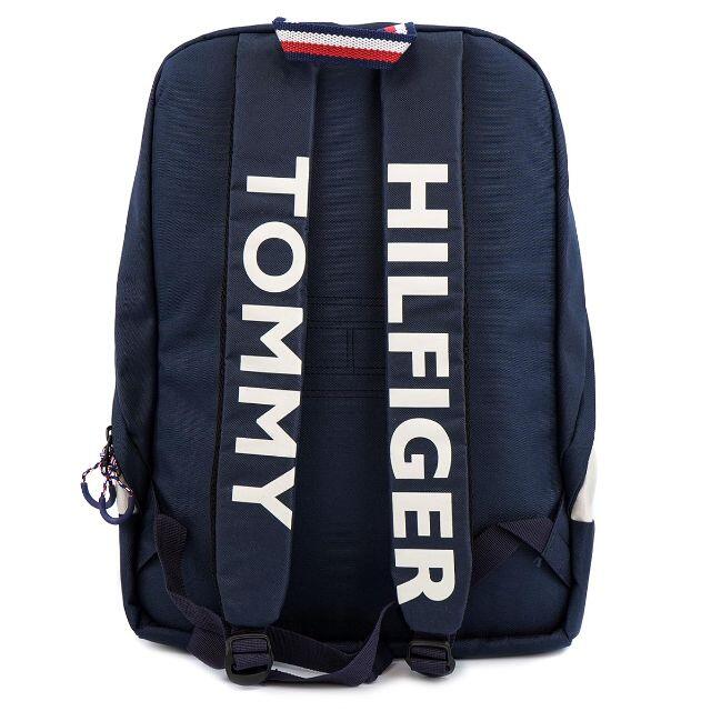 TOMMY HILFIGER(トミーヒルフィガー)のTOMMY HILFIGER バッグパック ネイビー×ホワイト×ロイヤルブルー レディースのバッグ(リュック/バックパック)の商品写真