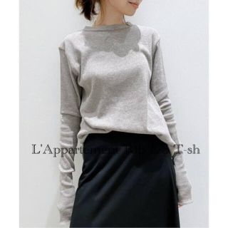 アパルトモンドゥーズィエムクラス(L'Appartement DEUXIEME CLASSE)のL'Appartement Rib L/S T-sh (カットソー(長袖/七分))