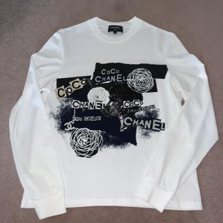 シャネル(CHANEL)のCHANEL  長袖カメリアティシャツ(Tシャツ(長袖/七分))