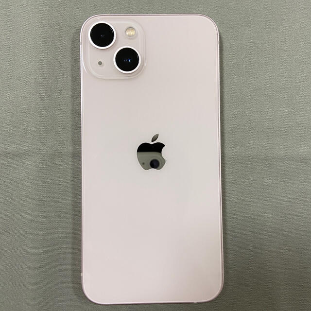 ほぼ新品 iPhone13  128GB ピンク アップル版SIMフリー