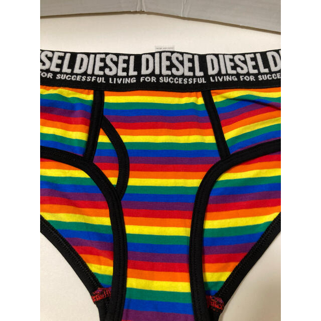 DIESEL(ディーゼル)の新品未使用！　ディーゼル　レディース　ショーツ L レインボー レディースの下着/アンダーウェア(ショーツ)の商品写真