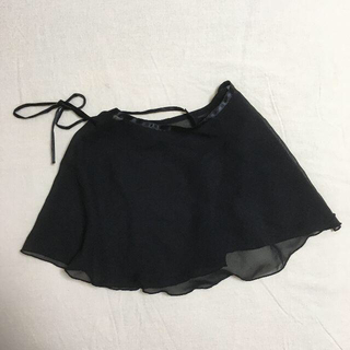 バレエ スカート 黒 巻きスカート ブラック (ダンス/バレエ)