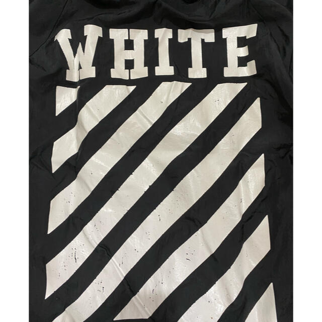 OFF-WHITE(オフホワイト)のOFF WHITE オフホワイト ナイロンパーカー アノラック メンズのトップス(パーカー)の商品写真