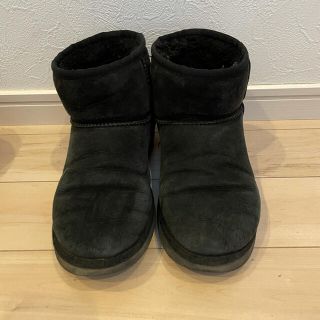 アグ(UGG)の●マーメイド様専用●【UGG】クラシックミニ　ブラック(US7)(ブーツ)