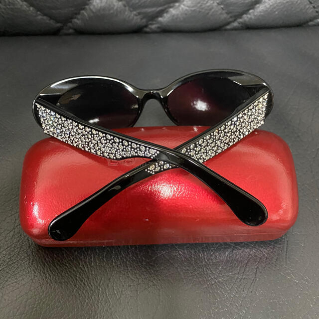 ESCADA(エスカーダ)のESCADA エスカーダ　スワロフスキー　ダイヤストーン　サングラス レディースのファッション小物(サングラス/メガネ)の商品写真