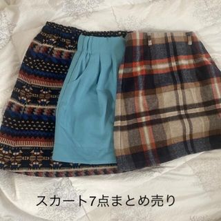 ページボーイ(PAGEBOY)のスカート　７点まとめ売り(ミニスカート)