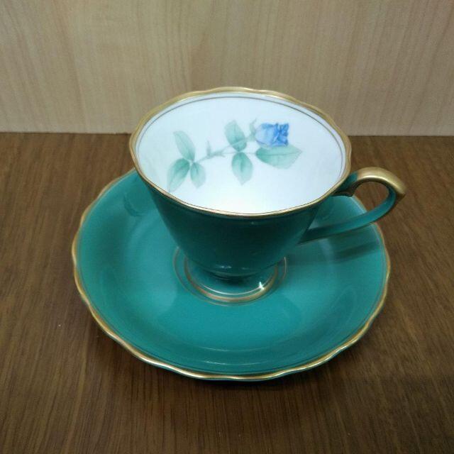 香蘭社　ローズガーデン　コーヒー碗皿５客セット