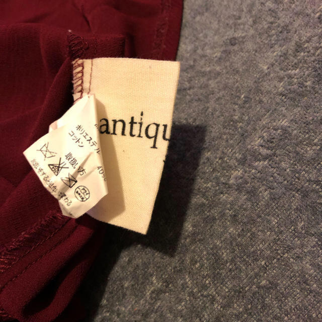 antiqua(アンティカ)のantiqua（アンティカ）ワンピース レディースのワンピース(ひざ丈ワンピース)の商品写真