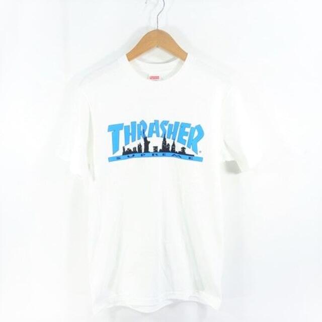 Supreme 21aw Thrasher Skyline Tee採寸