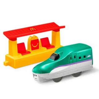 マクドナルド(マクドナルド)のハッピーセット プラレール H5系はやぶさ EB-4567(電車のおもちゃ/車)