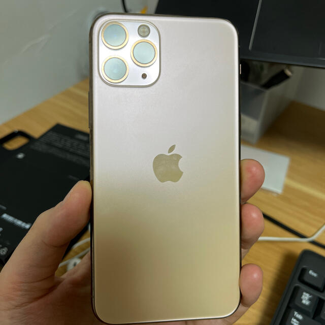 新しく着き 美品 iPhone 11 Pro ゴールド 256 GB SIMフリー