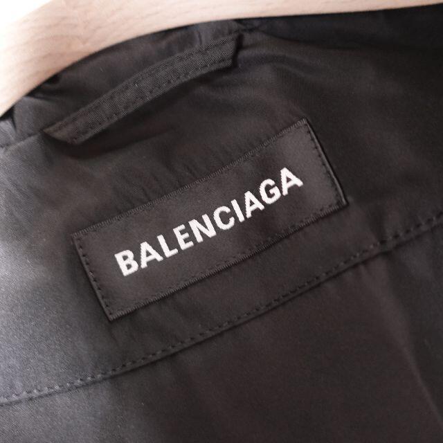 Balenciaga(バレンシアガ)のBALENCIAGA　ウインドブレーカー　ブラック メンズのジャケット/アウター(ナイロンジャケット)の商品写真