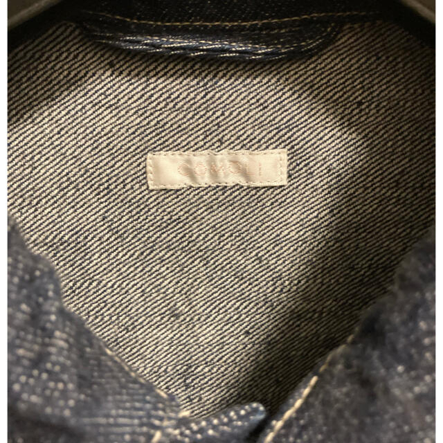 COMOLI(コモリ)の今月限定21ss comoliデニムジャケット サイズ2 denim jaket メンズのジャケット/アウター(Gジャン/デニムジャケット)の商品写真