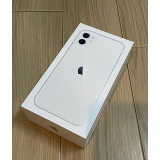 アイフォーン(iPhone)の送料無料　iPhone 11 256GB ホワイト　国内版SIMフリー　未使用(スマートフォン本体)