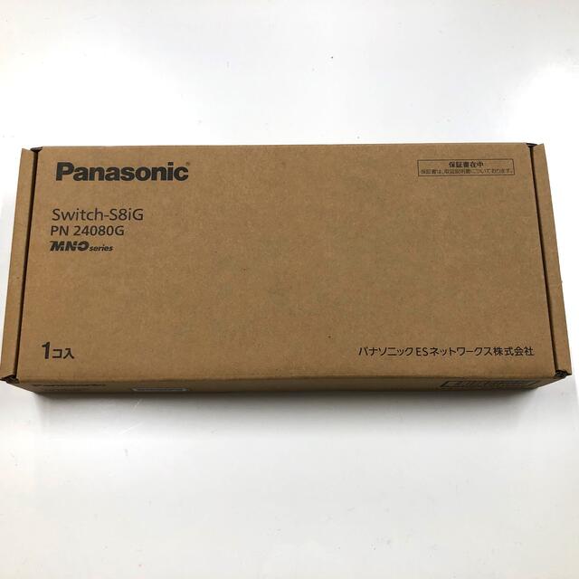 PCタブレットPanasonic タップ型ギガスイッチングハブ  PN24080G