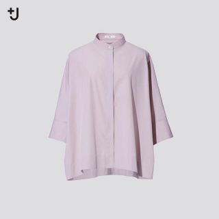 ユニクロ(UNIQLO)の〜11/30限定出品　スーピマコットンドルマンスリーブシャツ（7分袖・欧米仕様）(シャツ/ブラウス(長袖/七分))