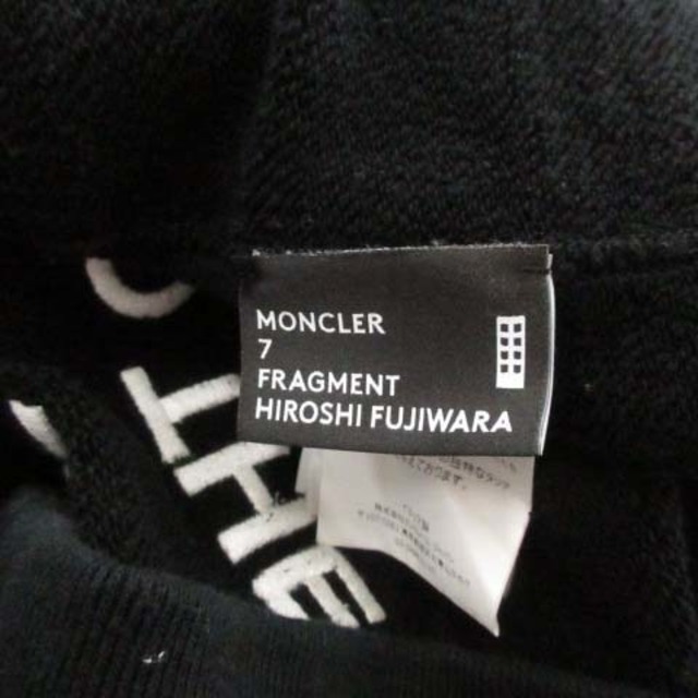 MONCLER(モンクレール)のモンクレール ジーニアス 7 FRAGMENT ロゴ刺繍 スウェット トレーナー メンズのトップス(その他)の商品写真