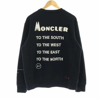 モンクレール(MONCLER)のモンクレール ジーニアス 7 FRAGMENT ロゴ刺繍 スウェット トレーナー(その他)