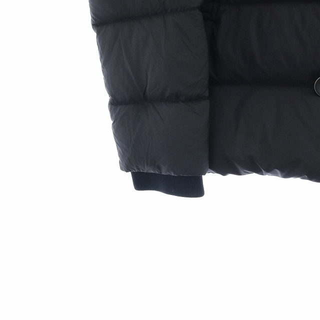 HERNO(ヘルノ)のヘルノ フーテッドダウンジャケット アウター ナイロン 48 M 紺 メンズのジャケット/アウター(ダウンジャケット)の商品写真