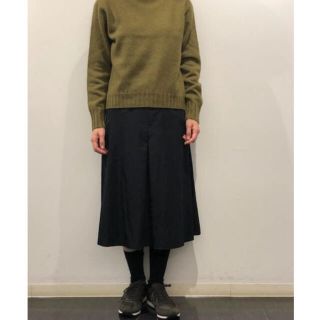 マーガレットハウエル(MARGARET HOWELL)の専用　マーガレットハウエル　18AW コットン　キュプラ　スカート (ひざ丈スカート)