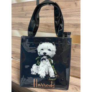 ハロッズ(Harrods)のラスト2点☆可愛い！新品☆HARRODS☆ハロッズトートバッグ☆ウェスティ柄(トートバッグ)