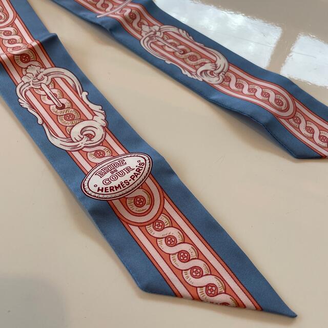 エルメス HERMES ツイリー ブリッド・ドゥ・クール 美品 エルメス HERMES ツイリー ブリッド・ドゥ・クール 美品