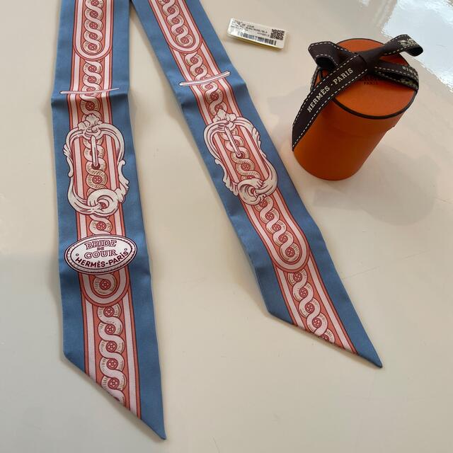 エルメス HERMES ツイリー ブリッド・ドゥ・クール 美品 エルメス HERMES ツイリー ブリッド・ドゥ・クール 美品