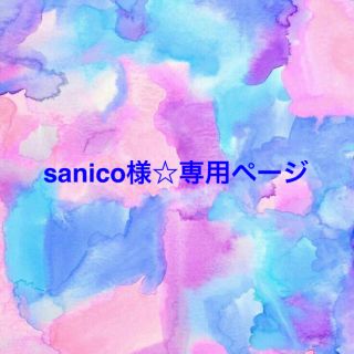 sanico様☆専用ページ(その他)