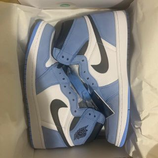 ナイキ(NIKE)のAJ1 university blue 28cm(スニーカー)