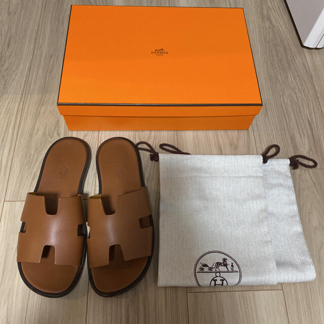 即購入可】HERMES スリッパサンダル イズミール ボルドー 29㌢ www