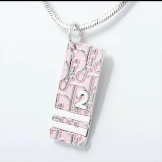 ディオール(Christian Dior) ネックレス（ピンク/桃色系）の通販 100点 