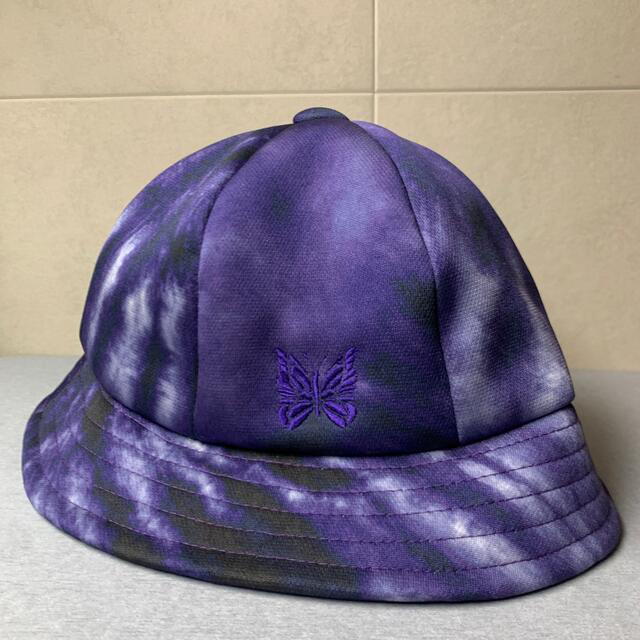 Needles(ニードルス)のNEEDLES BERMUDA HAT パープル　タグ付き　日本製 メンズの帽子(ハット)の商品写真