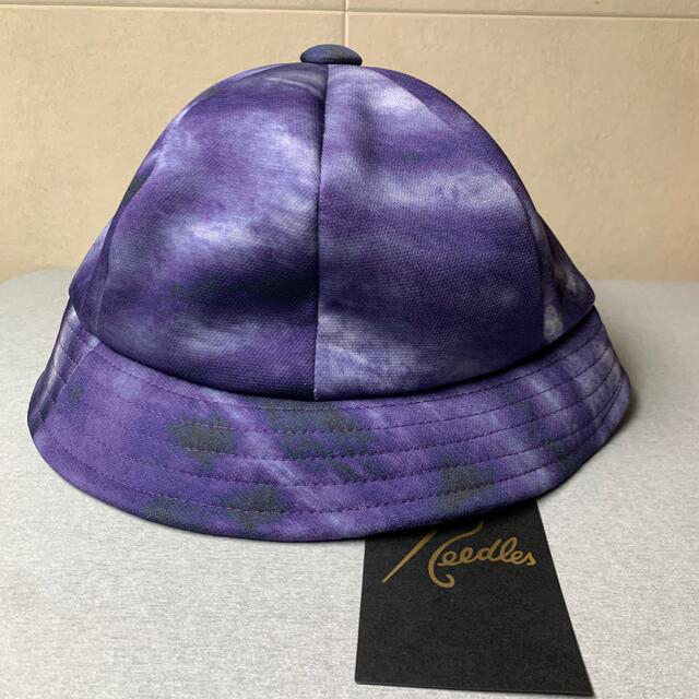 Needles(ニードルス)のNEEDLES BERMUDA HAT パープル　タグ付き　日本製 メンズの帽子(ハット)の商品写真