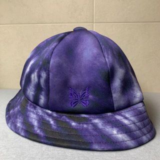 ニードルス(Needles)のNEEDLES BERMUDA HAT パープル　タグ付き　日本製(ハット)