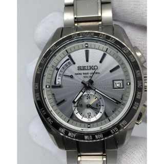 SEIKO - セイコーブライツ SEIKO SAGA157 ソーラー電波 時計 チタンの