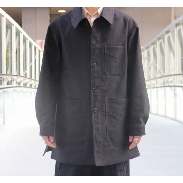 RAKINES French molskin-Work coat 2 ラキネス