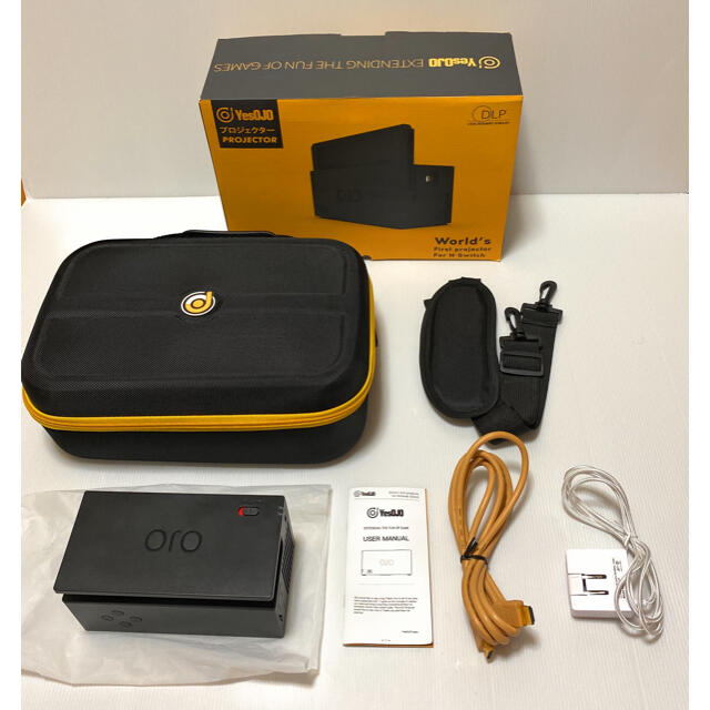 ジャンク品】任天堂スイッチ用 OJO プロジェクター+ 専用キャリー